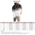 thumbnail image 4 of Jersey Casual Suelto Adepaton Hombres Fuzzy Cordón Elegante Manga Larga Sudadera Con Capucha De Lana Para Clima Frío Gris XXL, 4 of 4