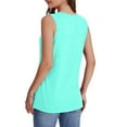 thumbnail image 5 of VerPetridure Womens Tank Tops Summer Deep V Neck Loose Fit Flowy Sleeveless Shirt, 5 of 8