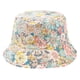 thumbnail image 1 of Sombreros Sombrero de protección solar para mujer Sombrero de pescador de algodón con estampado de flores de doble cara Sombrero usable para exteriores Sombrero de mujer, 1 of 1