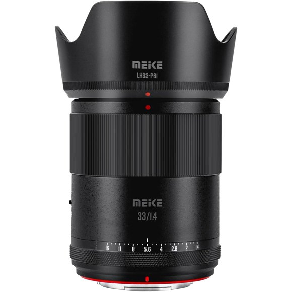 Meike 33mm F1.4 Wide Angle APS-C AF STM Lens Auto Focus Fixed Prime Lenses Compatible with Sony E Mount Mirrorless Cameras FX30 A6400