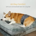 thumbnail image 5 of BELLA & PAL Light Gray Male Dog Diapers, 3-Pack, Highly Absorbent Washable Diapers for Small Dogs, Leak-Proof Puppy Diapers, M, 5 of 9