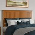 thumbnail image 1 of Pemberly Row Queen Coastal Solid Wood Panel Headboard in Light Toffee, 1 of 9