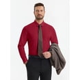 thumbnail image 4 of sogami Men's Stretch Dress Shirt Wrinkle Free Button Down Shirt Business Casual, 4 of 7