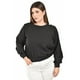 thumbnail image 1 of Blusa con detalle de piedras en hombro Roman Fashion /Tallas Extras, 2735 (Negro) negro 42, 1 of 6
