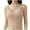 Beige, variant on Leesechin Ribbed Camisole Tops for Women with Built-in Bra Straps Cami Layering Tanks