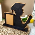 thumbnail image 4 of Graduation Photo Frame Wooden Display Stand Desktop Commemorative Decoration For Boys Academic Achievement Keepsake, 4 of 6