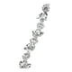 thumbnail image 1 of Delicado adorno de diamantes de imitación para ropa, zapatos, cadena de bisutería, decoración de joyas Blanco, 1 of 3