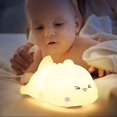 thumbnail image 2 of Luz Nocturna Para Niños, Luces Nocturnas De Dinosaurio Para Guardería Con Batería, Lámpara De Mesa De 7 Colores, Decoración De La Habitación, Recargable Por Usb, Lindos Regalos Led Multicolo, 2 of 4