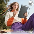 thumbnail image 3 of VEAT00L Tablet,Android 13 Tablet 10.1 Inch,Octa-Core 5G WiFi,4G Cellular,10GB(6+4) RAM,64GB ROM,1TB Expand,Widevine L1,6000mAh,Bluetooth 5.4, 13MP+5MP Dual Camera,Face ID,Slim Lightweight,Metal Body, 3 of 9