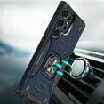 thumbnail image 3 of For Samsung Galaxy S24 Ultra Armor Hybrid with Ring Holder Kickstand Shockproof Heavy-Duty Durable Rugged Dual Layer Cover ,Xpm Phone Case [ Blue ], 3 of 10