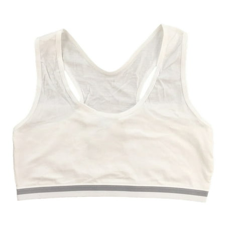 WUXIAN Girls Underwear Cotton Vest Children Underclothes Sport Undies Clothes No Smell Toddler Fashion Sports Bra