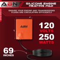 thumbnail image 2 of ABN | Silicone Heater Pad Car Battery Heater Oil Pan Heater Pad 4x5” 120V 250W, 2 of 2