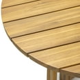 thumbnail image 2 of Calyrex Outdoor Patio Bistro Table, Acacia Wood, Teak, 2 of 12
