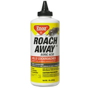 Enoz Roach Away Boric Acid Powder Cockroach Killer, 1 Lb