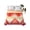 Red, Blush Pink, variant on Twin Flat Sheet Only Blueberry Fruit Dessert Texture Soft Microfiber Cooling Bedding Sheets Cream Cake Sweet Food Flat Bed Sheet for Hotel,Home Decor