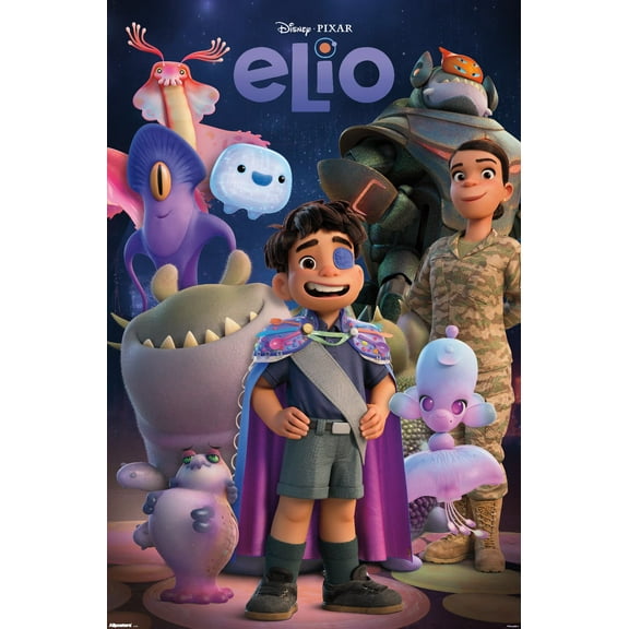 Disney Elio (2025) - Group Wall Poster, 14.725" x 22.375"