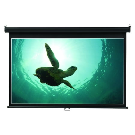 UPC: 0034138855737 | Quartet Wide Format Projection Screen 16:9 Aspect Ratio 65 x 116 Wall Mount