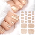 thumbnail image 3 of Full Cover DIY Manicure QZS Self-Adhesive Designs Women Toenail Decorations Self Adhesive Toenails Polish Stickers for Decorations Multicolor 5pcs, 3 of 5