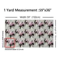 thumbnail image 3 of Homewish Oil Painting Fabric by the Yard 3 Yard,Modern Abstract Art Sewing Fabric,Pink Glitter Print Room Decor Fabric by the Yard For Girls Kids,Super Cozy Room Decor, 3 of 6