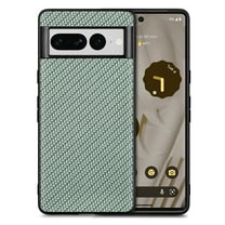 for Google Pixel 7 Pro Case,Cute Woven Pattern Case for Women Men,Bumper,Soft Shockproof Camera Protection Phone Case TPU Anti-Bump Silicone Wireless Charging Case for Google Pixel 7 Pro,Green