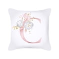 thumbnail image 1 of Mefallenssiah Letter Pattern Case Sofa Car Cushion Cover Home Decoration, 1 of 1