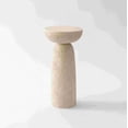thumbnail image 3 of SHYFOY Modern Textured Accent Side Table, Minimalist End Table for Living Room, 3 of 7