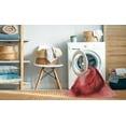 thumbnail image 2 of Ahgly Company Machine Washable Indoor Round Transitional Red Area Rugs, 3' Round, 2 of 7