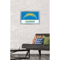 thumbnail image 2 of NFL Los Angeles Chargers - Logo 21 Wall Poster, 14.725" x 22.375", Framed, 2 of 3