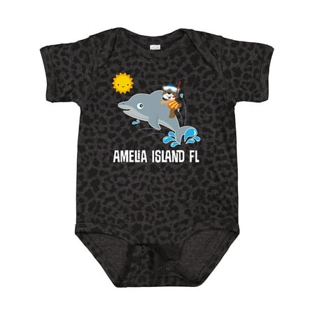 

Inktastic Amelia Island Florida Gift Baby Boy or Baby Girl Bodysuit