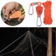 thumbnail image 5 of Tensor de Cuerda de trinquete Cola Cuerda de viento de tienda 4mm 4m Naranja, 5 of 8