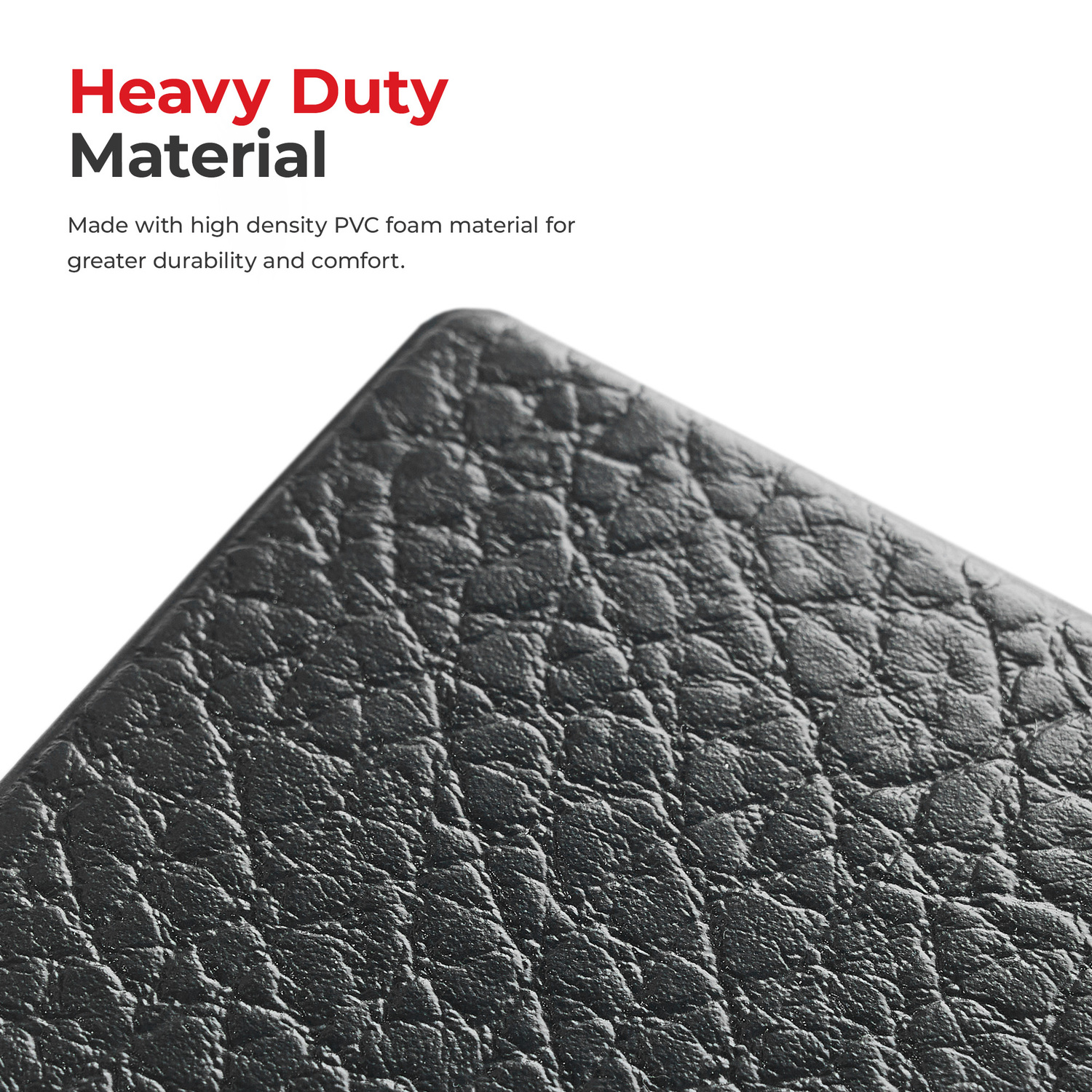 Sunny Health & Fitness Heavy Duty PVC Foam Equipment Mat w Free SunnyFit® App Membership- NO. 083 Small