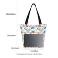 thumbnail image 2 of Bingfone Summer Stamp Women Shoulder Tote Bags Casual Bag Ladies Shopping Handbag, 2 of 6