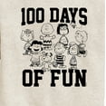 thumbnail image 3 of Peanuts - 100 Days Of Fun - Toddler & Youth Crewneck Fleece Sweatshirt, 3 of 6