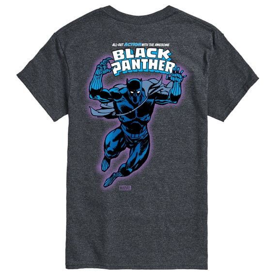 Marvel Black Panther - Comic Book Cover Oversized - Men's Short Sleeve Graphic T-Shirt