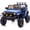 Blue, variant on Hikiddo JC324 Kids Ride on Truck Car, 12V Ride on Toy Electric Cars for Kids w/ Remote, Bluetooth - Red
