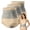 #00 Beige, variant on 3 PCS Moringa and Berberine Shorts, 4-in-1 Micro-Particle Sculpting Yoga Pants, High Waisted Thermogenic