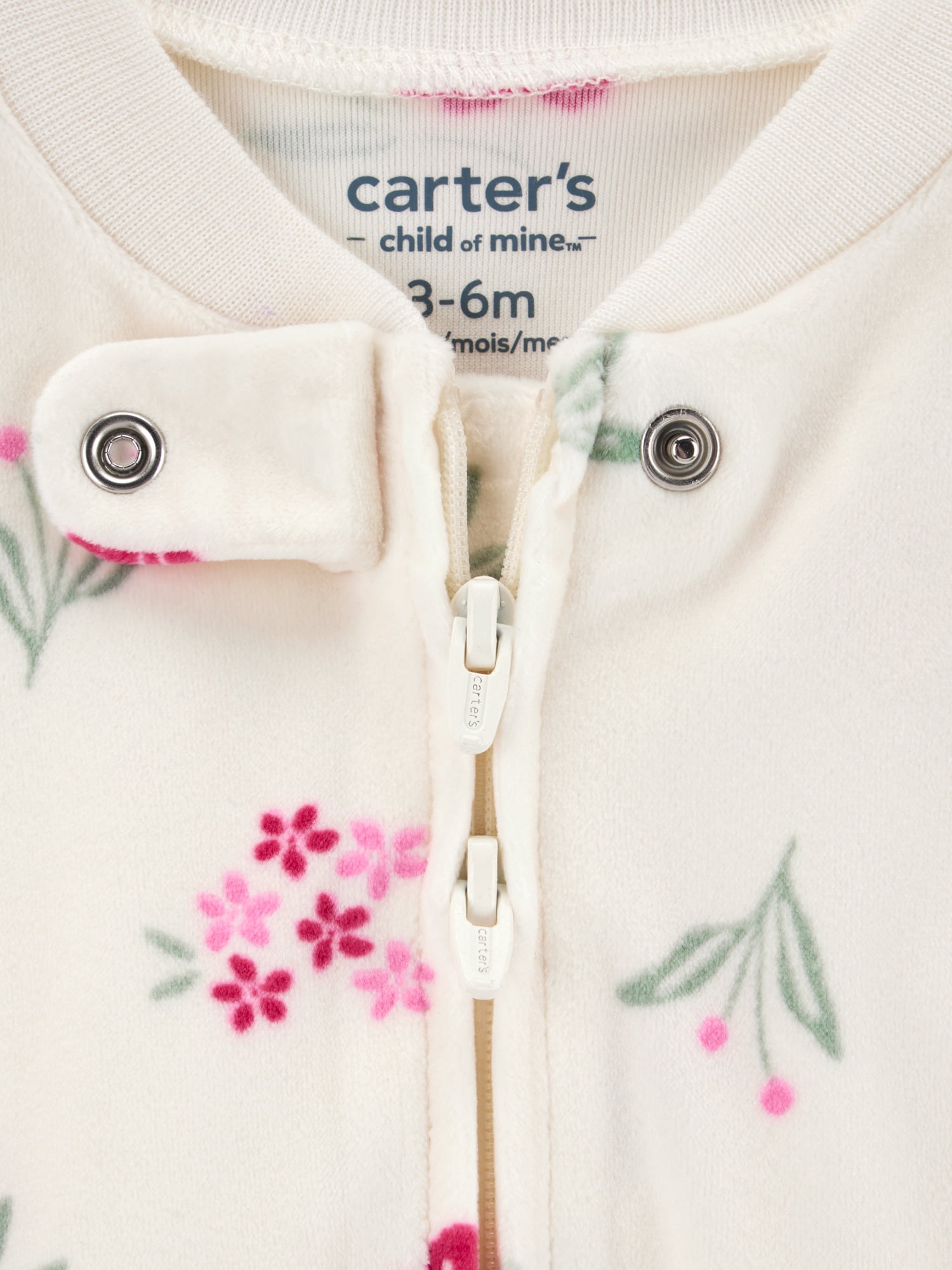 Carter's Child of Mine Baby Cozy Sleep N Play, Single & 2 Pack, Sizes Preemie-6/9 Months