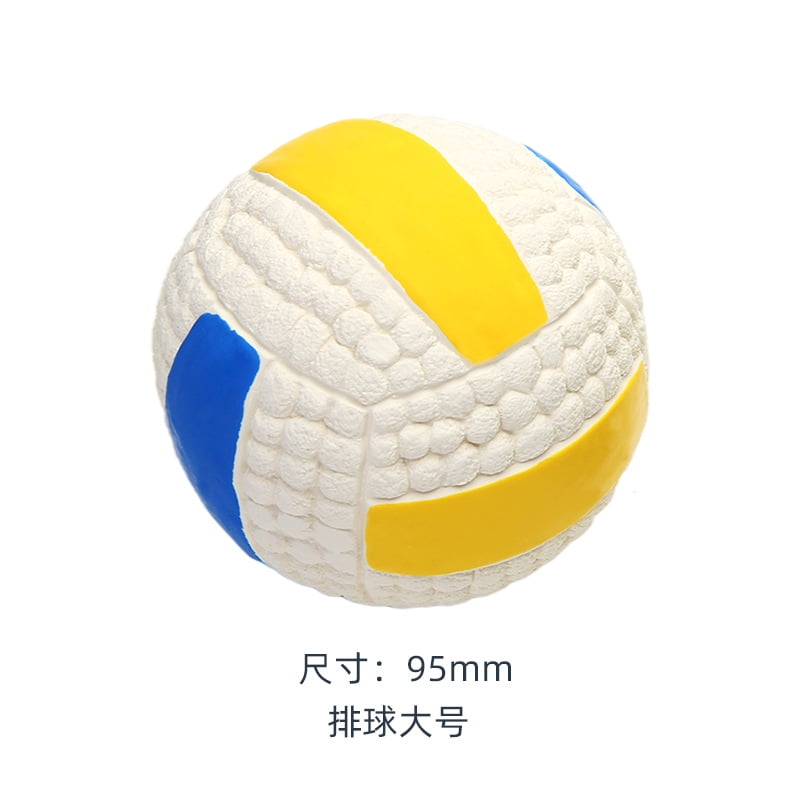 Pet Interactive Volleyball Toy Outdoor Indoor Dog Teething Ball