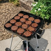 (3 pack) Expert Grill 17.5 Inch Charcoal Grill with Wheels and Adjustable Dampers