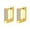 Gold, variant on Hoop Earrings for Women 14K Gold/Silver Plated Small Square Hoop Earring Silver Cubic Zirconia Huggie Hoops Earings for Womens Jewelry