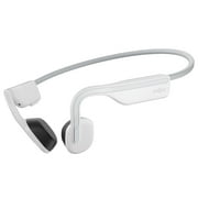 SHOKZ (AfterShokz OpenMove - Open-Ear Bluetooth Sport Headphones - Bone Conduction Wireless Earphones - Sweatproof for Running and Workouts, with Sticker Pack