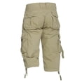thumbnail image 3 of SHIXIAOO Pantalon Cargo 7 Minutes avec Poches, Pantalon Ample, 3 of 5