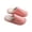 Hot Pink, variant on AUDeals Women Linen Cotton Slippers Non Slip Shoes Thick Warm Footwear Fleece Lined House Shoes Dormitory Casual Slippers (Hot Pink, 7)