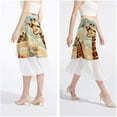 thumbnail image 4 of Deer Stunning Chiffon Women's Beach Dress with Polyester Straps - Beach Skirts Must-Have, 4 of 6