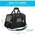 Paws & Pals Pet Carrier Airline Approved SoftSided Dogs Cats Kitten