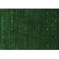 thumbnail image 1 of Ahgly Company Indoor Rectangle Abstract Emerald Green Contemporary Area Rugs, 6' x 9', 1 of 4