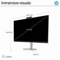 thumbnail image 4 of HP - OmniStudio X - Copilot+ PC - 31.5" 4K UHD AiO w/ Adjustable Height - Intel Core Ultra 7 258V '24 - 32GB Memory - 1TB SSD - Meteor Silver, 4 of 5