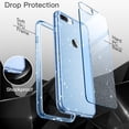 thumbnail image 6 of JETech Glitter Case for iPhone 8 Plus/7 Plus, 5.5-Inch, Bling Sparkle Shockproof Phone Bumper Cover, Cute Sparkly for Women and Girls (Blue), 6 of 7