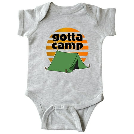 

Inktastic Camping Tent Gotta Camp Gift Baby Boy or Baby Girl Bodysuit