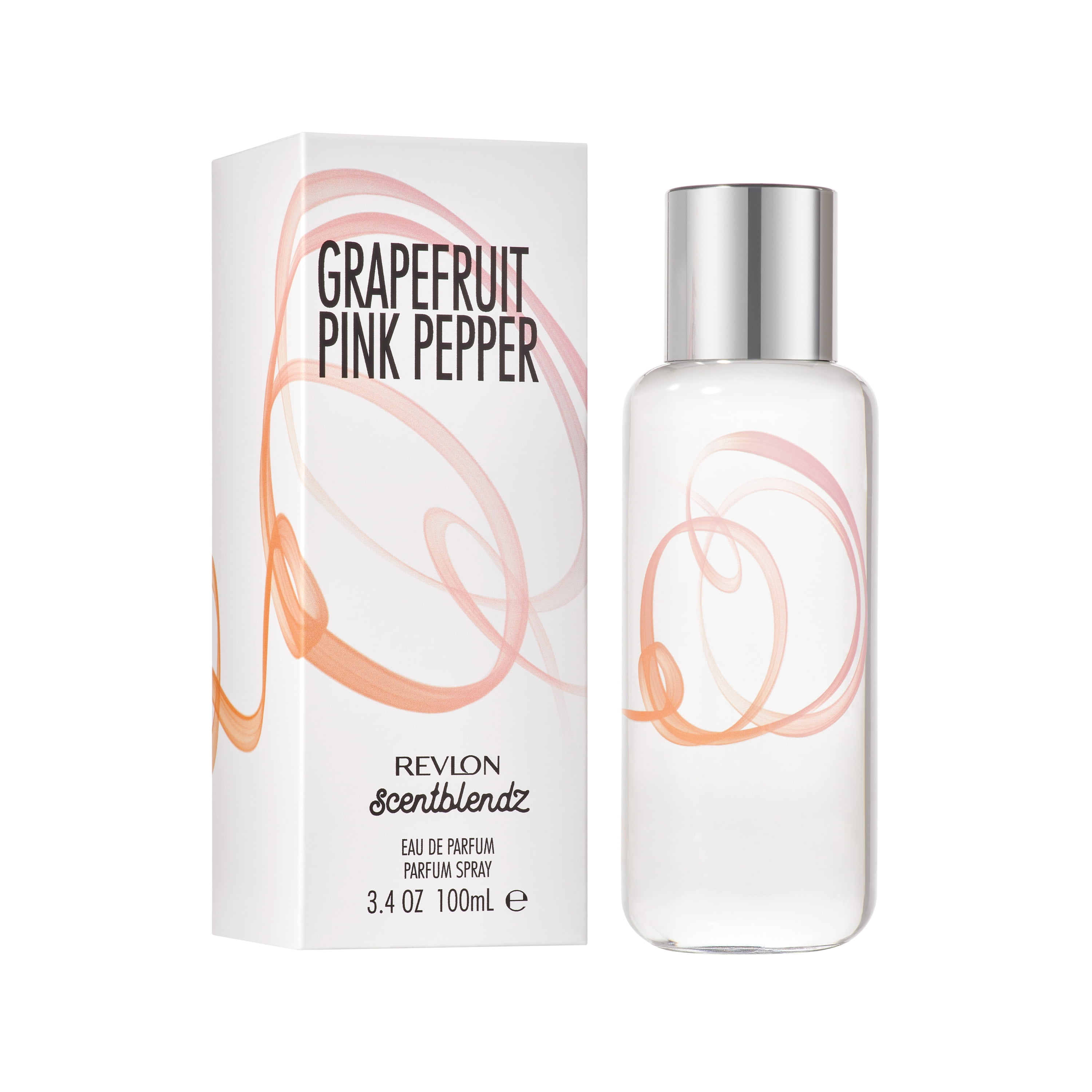 Revlon Scentblendz, Grapefruit Pink Pepper Eau de Parfum, Artisanal Fragrance Spray, Perfume for Women, 3.4 fl. Oz